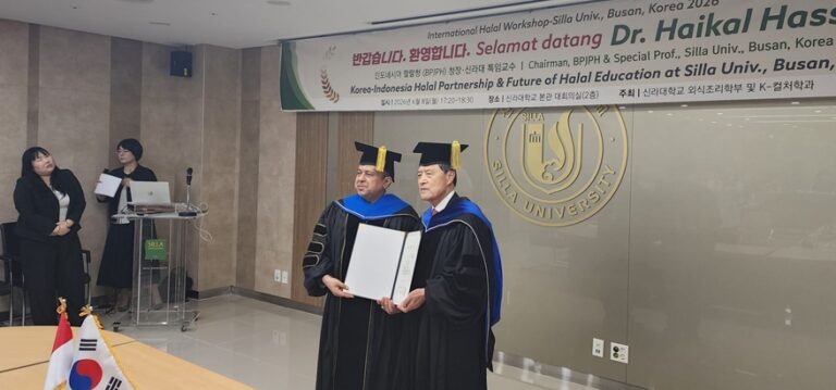 Pengakuan Bergengsi untuk Haikal Hassan dari Universitas Ternama Korea Selatan